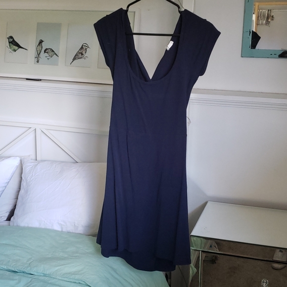 Cross Back Mini Dress